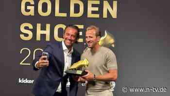 "Nicht nur Vollstrecker": "Beste Saison": Harry Kane erhält Goldenen Schuh