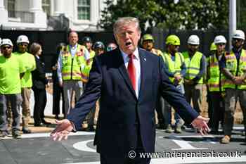 Trump unveils White House helipad as he obsesses over renovations amid Iran war: ‘I love construction’