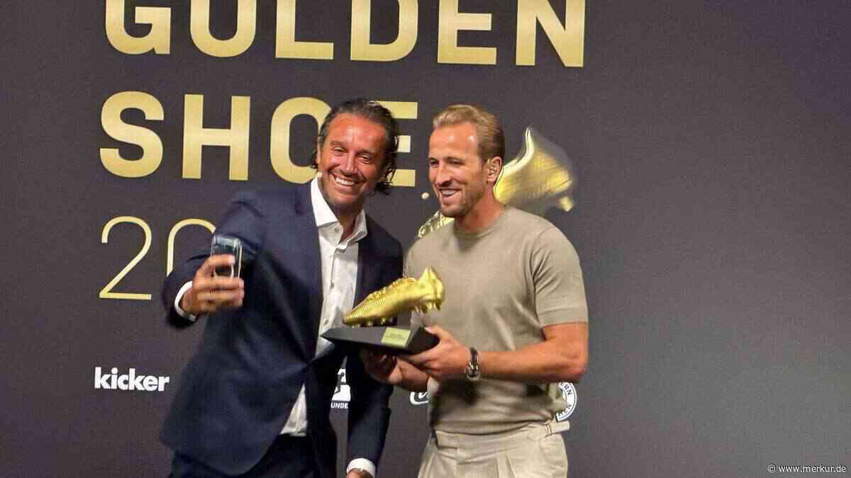 Ex-Bayern-Star paukte extra Englisch für Kane-Laudatio bei Golden-Shoe-Gala