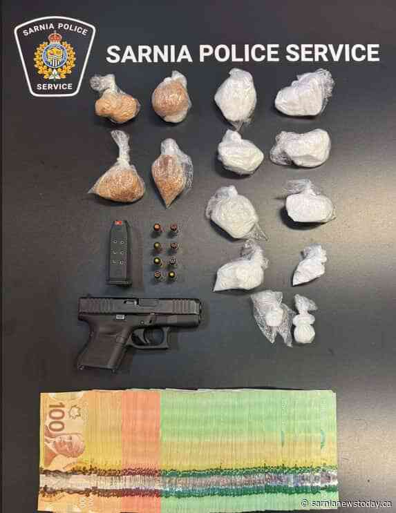 Sarnia police seize illicit drugs, loaded handgun in Confederation Line bust