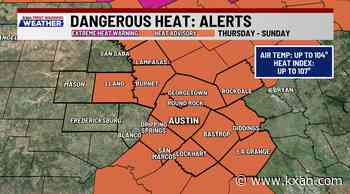 Heat Advisory issued for several days, humid for now