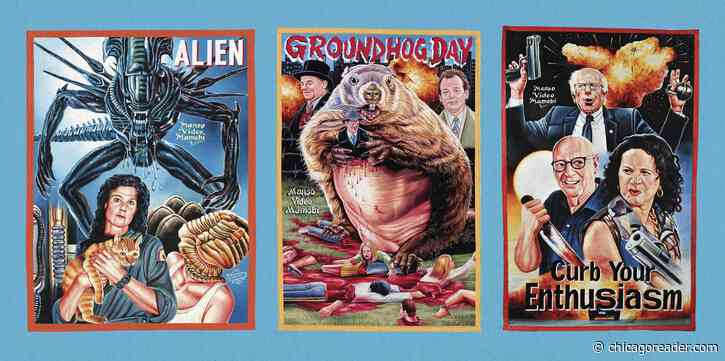 Ghanaian movie posters link Accra and Chicago