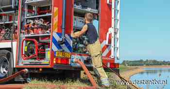 De brandweer moet door, maar het vuur is nog niet uit. Dan komt dit bedrijf in actie