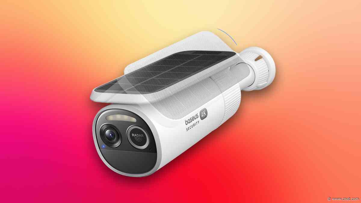 This Baseus 4K Solar Security Camera Is Down to Its Lowest-Ever Price for Prime Members