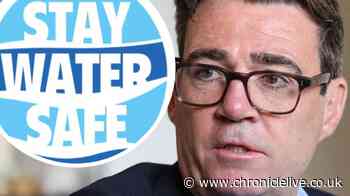 Andy Burnham warns of open water swimming dangers during North East visit