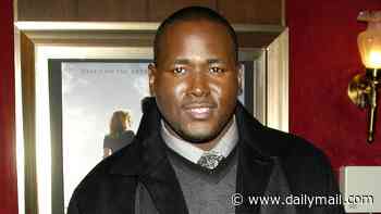 Blind Side star Quinton Aaron says he will 'walk again' after being left paralyzed from spinal stroke eight months earlier: 'It's been a journey'