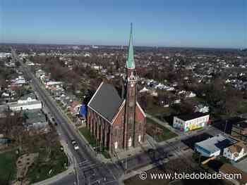 Fire sparks at former St. Anthony's Church
