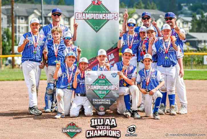 Dodgers win U11AA baseball provincial title