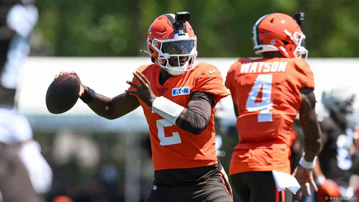 Shedeur not feeling pressure over Browns' QB call