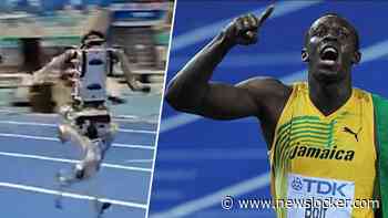 Robot verbreekt record Usain Bolt maar vergeet belangrijk detail