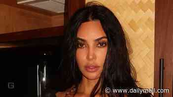 Loved-up Kim Kardashian gazes longingly at Lewis Hamilton as she shares more intimate snaps from lavish tropical getaway