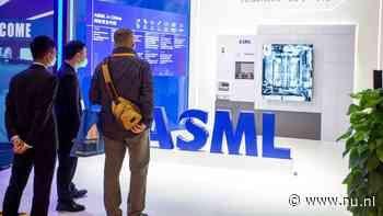 VS vreest leveringen ASML aan China en gaat Nederland beperkingen opleggen
