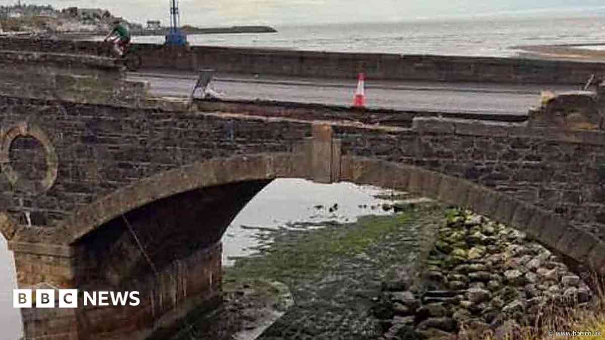 Aberdeenshire bridge damaged in vehicle collision