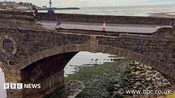 Aberdeenshire bridge damaged in vehicle collision