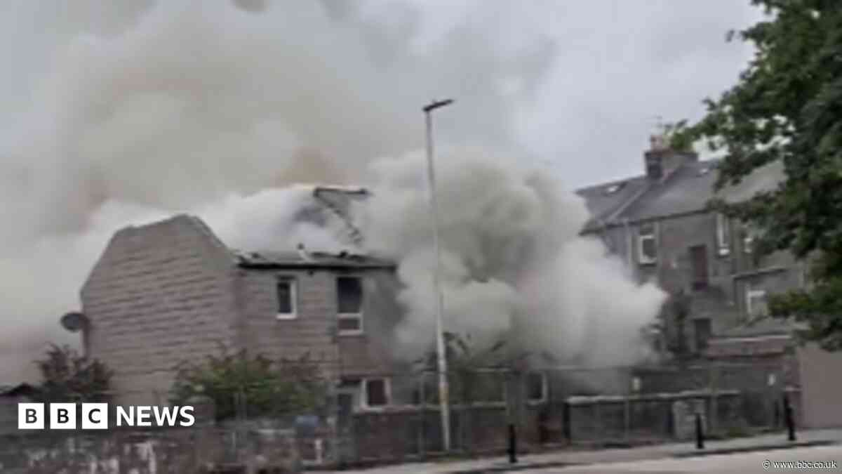 Three youths charged after fire at derelict building in Aberdeen