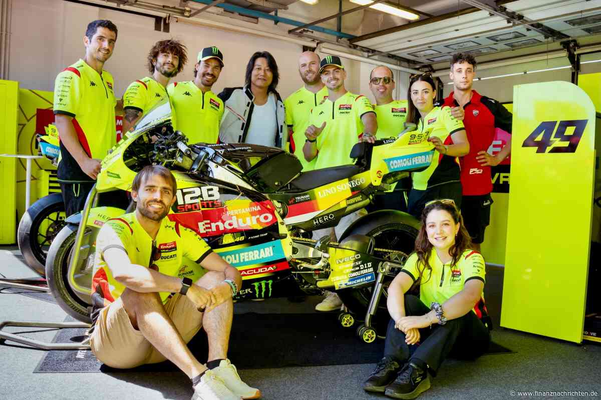 12B SPORTS und VR46 Racing Team holen Sung Kang in die Welt der MotoGP