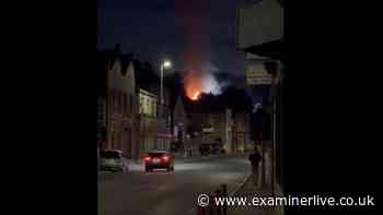 Body found after fire rips through Batley factory