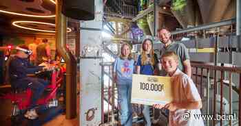 Soort Gouden Wikkel voor 100.000ste bezoeker van The Chocolate Factory: jaar gratis entree