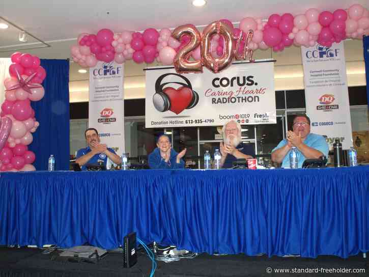 Corus Caring Hearts Radiothon smashes record with $200K for Cornwall hospital