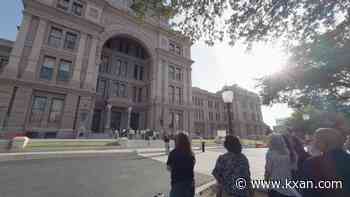 Texas landowners rally at Capitol, urge Abbott to call special session on transmission lines