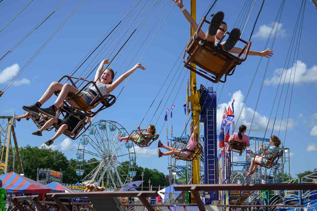 Photos: Lights, animals and rides at the Altamont Fair