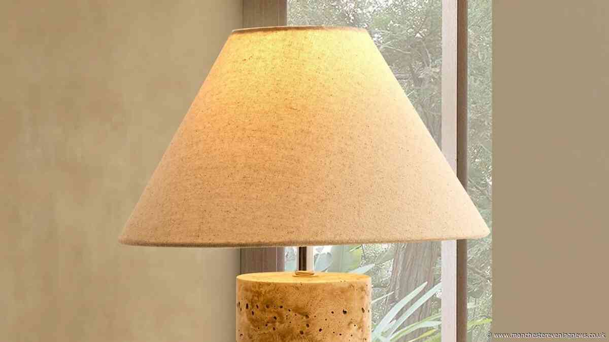 Two Dunelm and Dusk lamps that resemble £400 Soho Home for £100s less