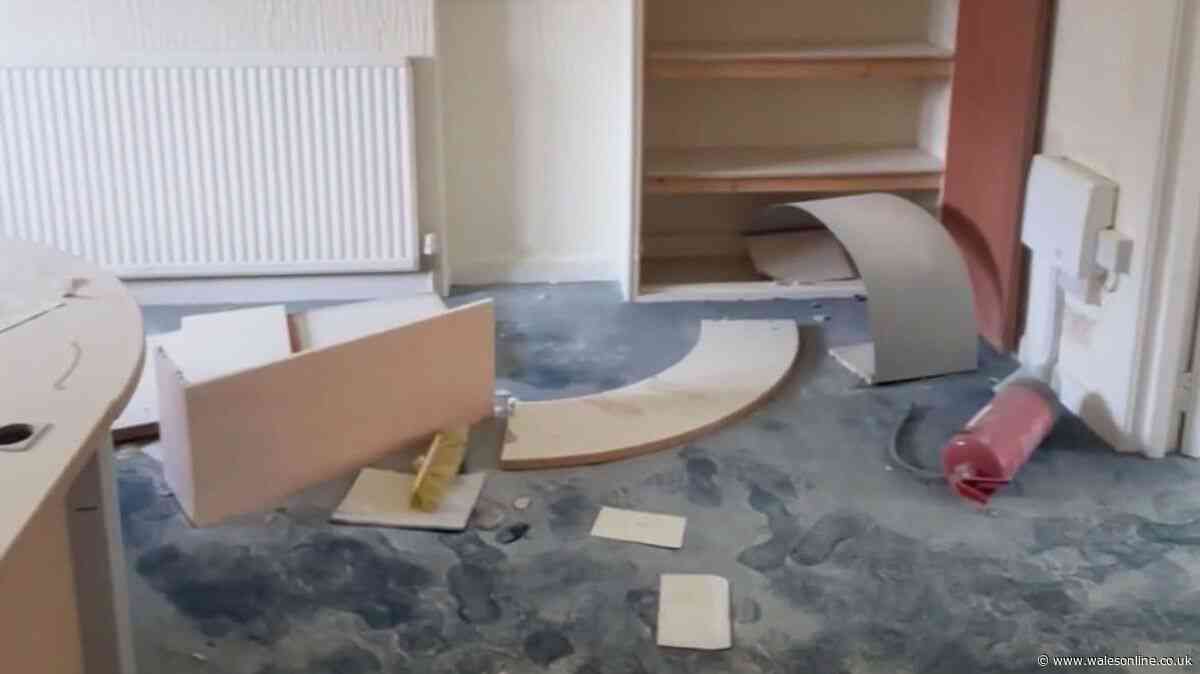 Reform UK politician's office trashed by vandals
