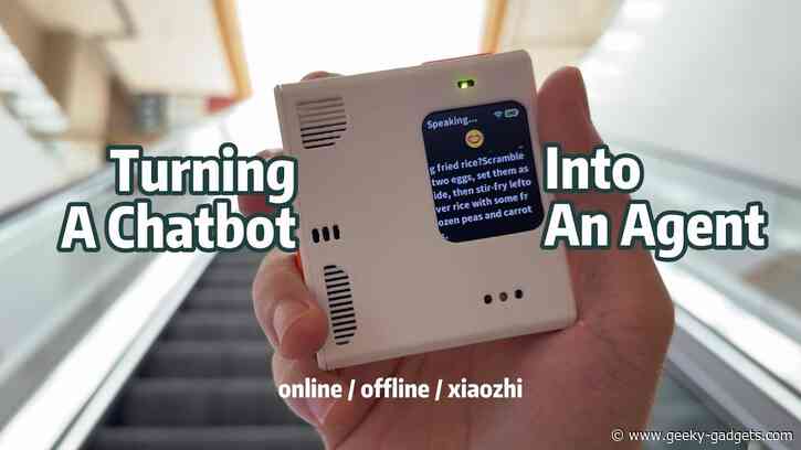 Raspberry Pi Chatbot Turned Into an Al Agent