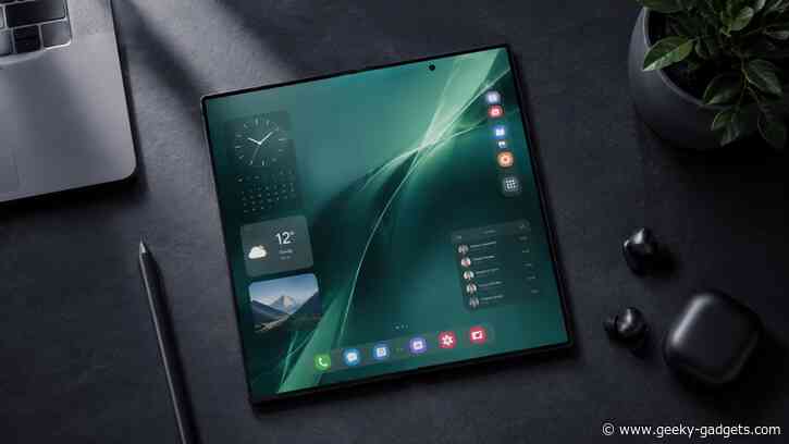 Samsung Galaxy Z Fold 9 WIDE Could Get Even Wider Design