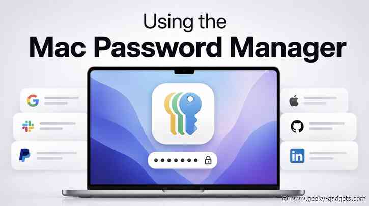 Apple Passwords App Eliminates Manual Entry via Touch ID