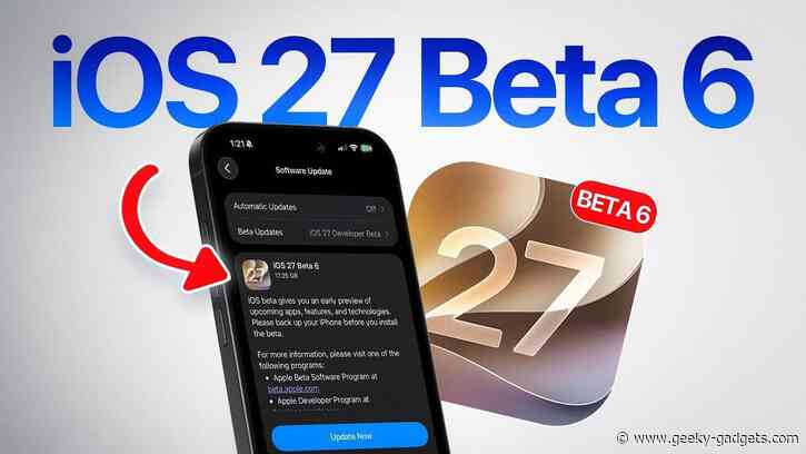 Inside iOS 27 Beta 6: Everything New