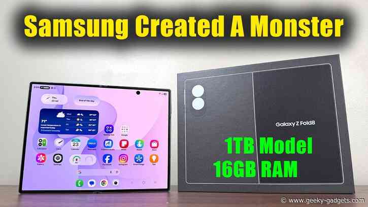 Samsung Galaxy Z Fold 8: Unboxing and Initial Setup