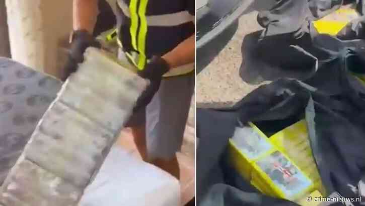 Duizenden kilo’s cocaïne onderschept tijdens transport tussen Spanje en Portugal