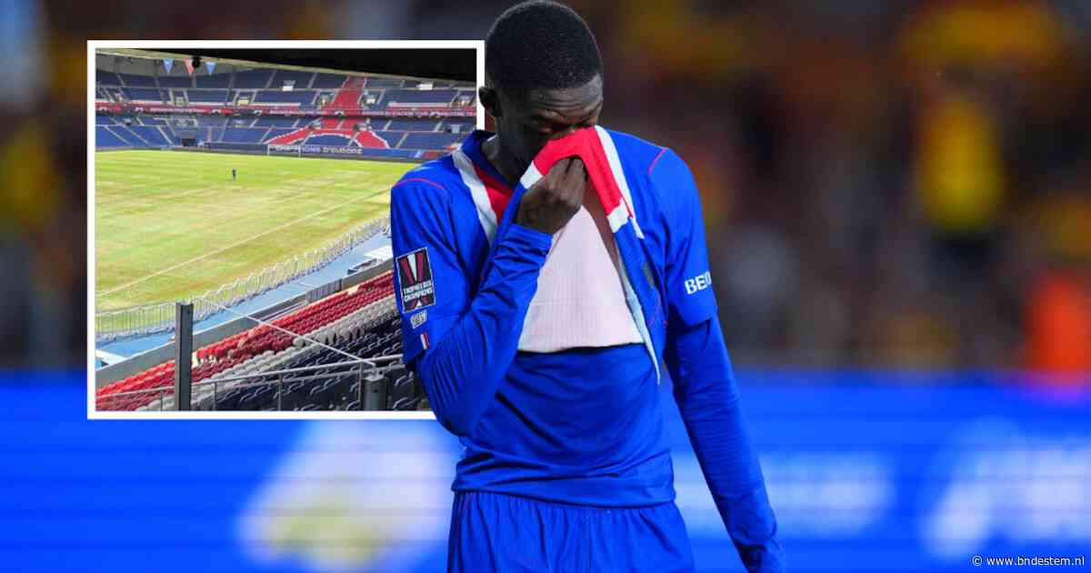 Slechte grasmat PSG is onbespeelbaar: openingswedstrijd omgezet in uitduel