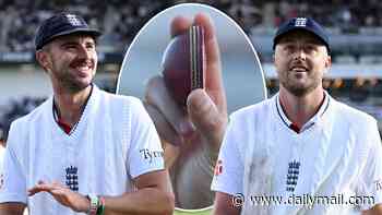 England SAW BALL IN HALF so Ollie Robinson and Josh Tongue can share it after both celebrating brilliant five-wicket hauls against Pakistan