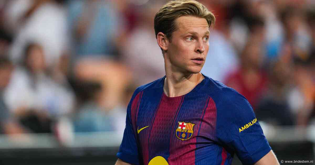 Geen warm welkom voor Frenkie de Jong: Oranje-international uitgefloten voor oefenduel Barcelona