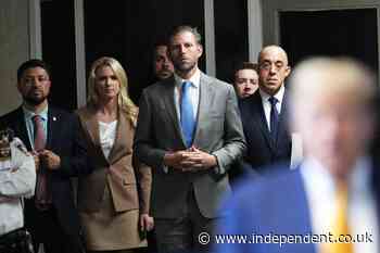 Trump’s relationship with aide Natalie Harp becomes family affair as son Eric weighs in