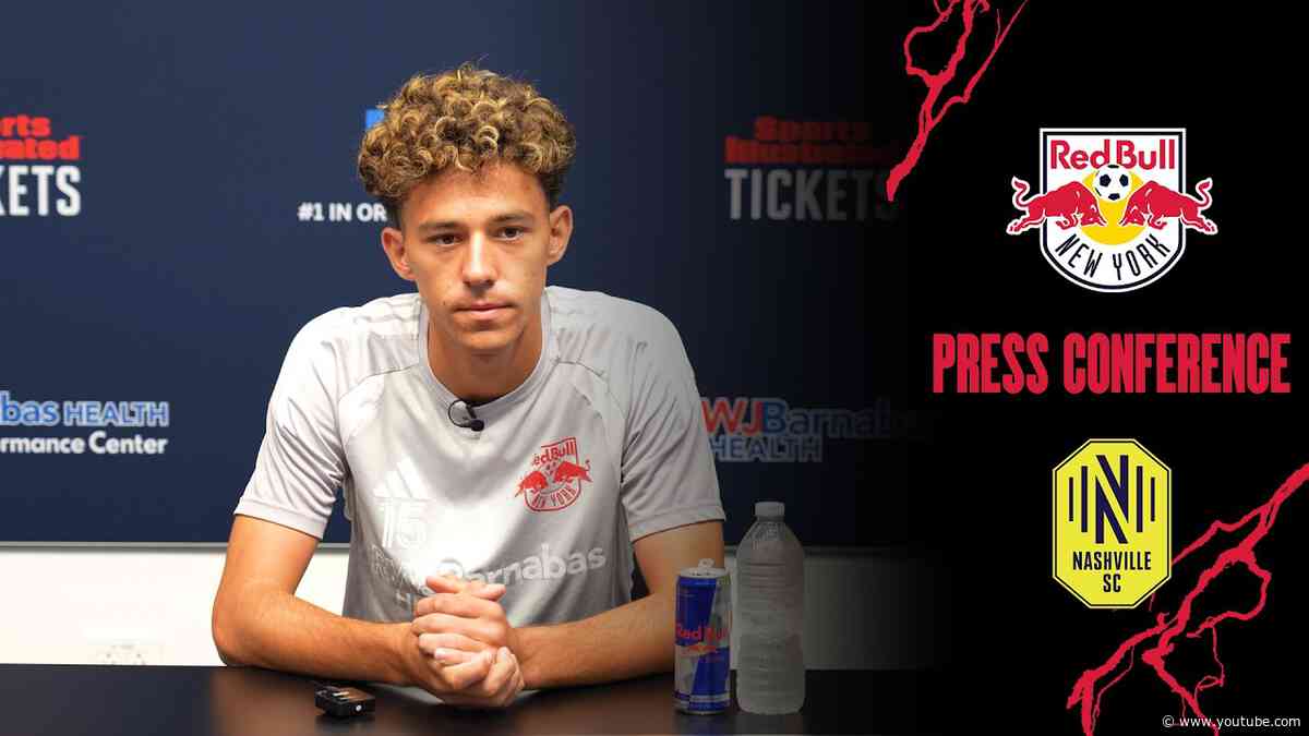 Adri Mehmeti Looks Ahead to Nashville SC | Pre-Match Press Conference