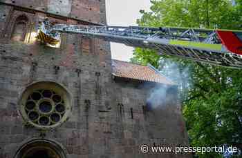 FW-OLL: Großangelegte Übung an der Alexanderkirche in Wildeshausen