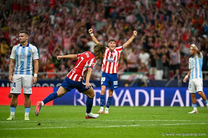 Atletico open La Liga campaign with win over Malaga