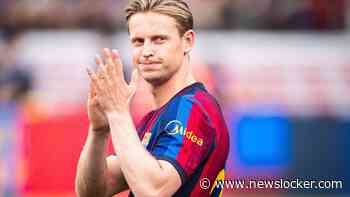 Fluitconcert voor Frenkie de Jong in Camp Nou, staande ovatie voor Rodri