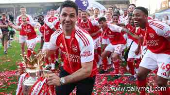 Inside Arsenal's Title-Winning Season: Exclusive book extract reveals how Mikel Arteta's man-management skills ended 22-year wait for the title