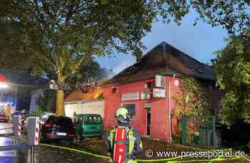 FW-BN: Dachstuhlbrand in Friesdorf