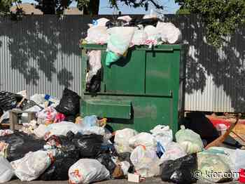 Tenants demand action as trash piles up at Summer Oaks apartment complex