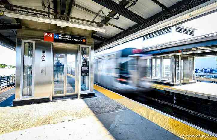 MTA unveils new elevators at now ADA accessible Kings Highway Brooklyn F train station