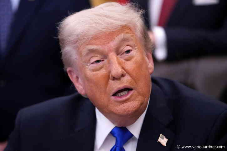 Trump unveils White House helipad as building frenzy escalates