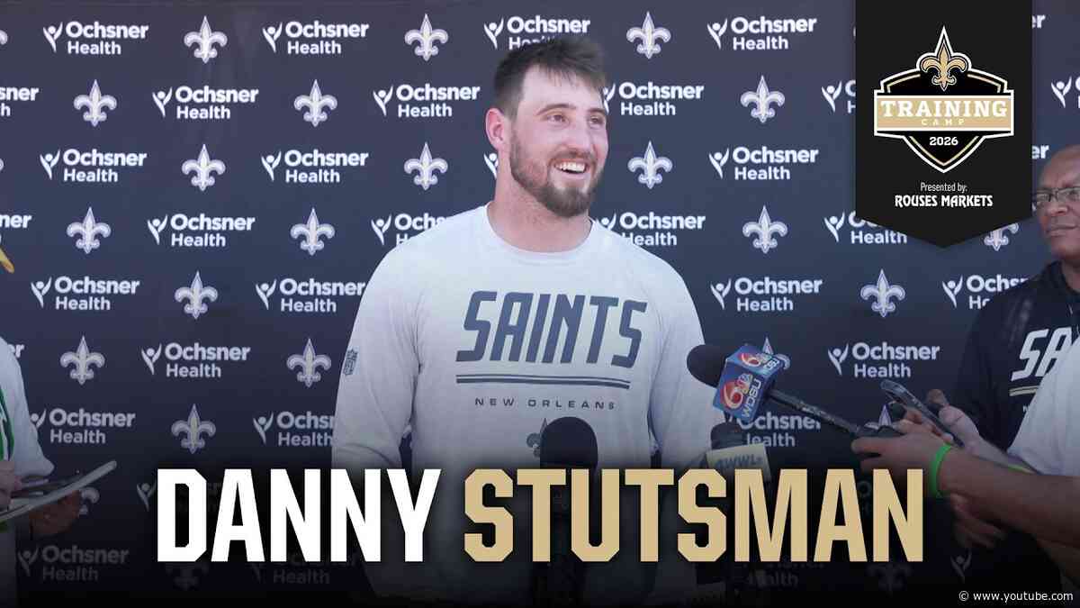 Danny Stutsman on upcoming joint practice with Rams | Saints Training Camp 2026