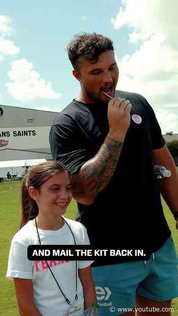 Saints, Team Cate help register fans to National Marrow Donor Program