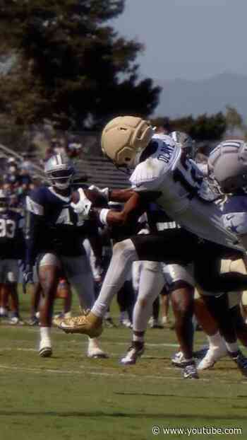 Saints-Cowboys Joint Practice Training Camp Highlights Day 1️⃣3️⃣ #nfl #shorts