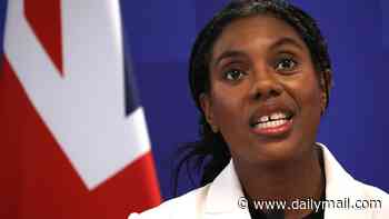 Kemi Badenoch accuses Labour councillors of leaving flagship town hall with £137million budget gap while ministers its funding by 40 per cent